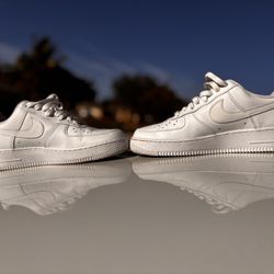 White Air Force 1s