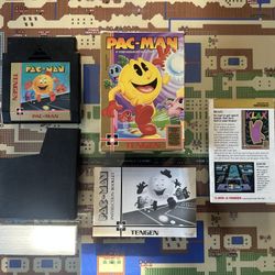 NES Nintendo Pac Man Tengen CIB (Variant) Please Read Description 