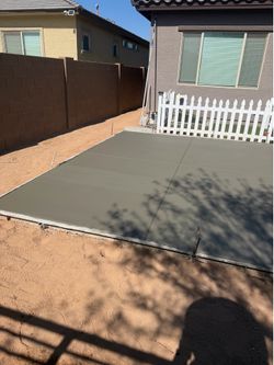 Concrete troqué