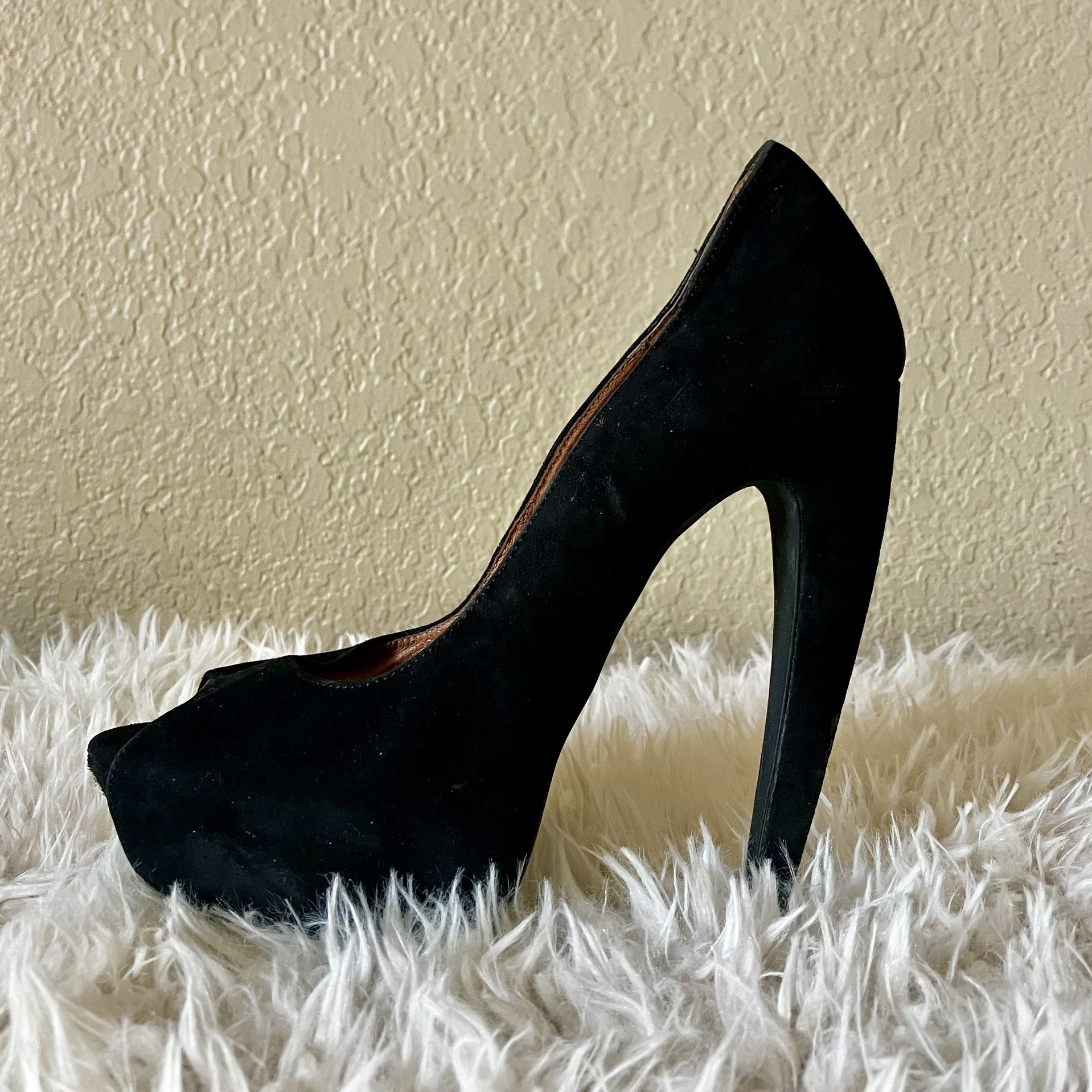 Jeffrey Campbell peep toe heels