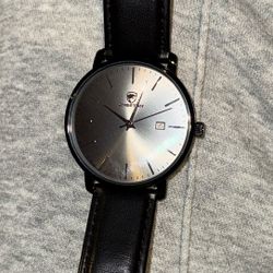Cheetah Men’s Minimalist Watch — Stainless Steel + WR
