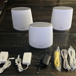 Netgear Orbi Router RBR750 & 2 Satellites RBS750