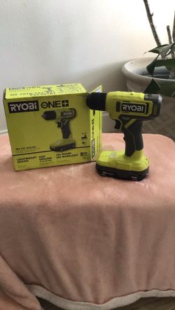  RYOBI 18v  3/8” Drill Kit 