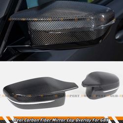 FOR 21-26 BMW G80 M3 G82 G83 M4 G87 M2 CARBON FIBER ADD ON SIDE MIRROR COVER CAP
