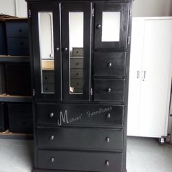 Black Wardrobe Closet 40 Inch!