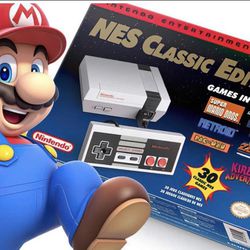  NES Classic Edition 30 Games!!Hdmi Support 