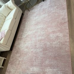 Pink Rug 6x9
