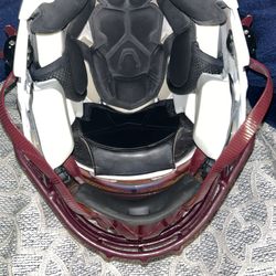 Speedflex football helmet with sleefs visor