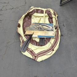 2 Person Boat With Oars