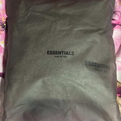 Essentials Small Grey Hoodie 