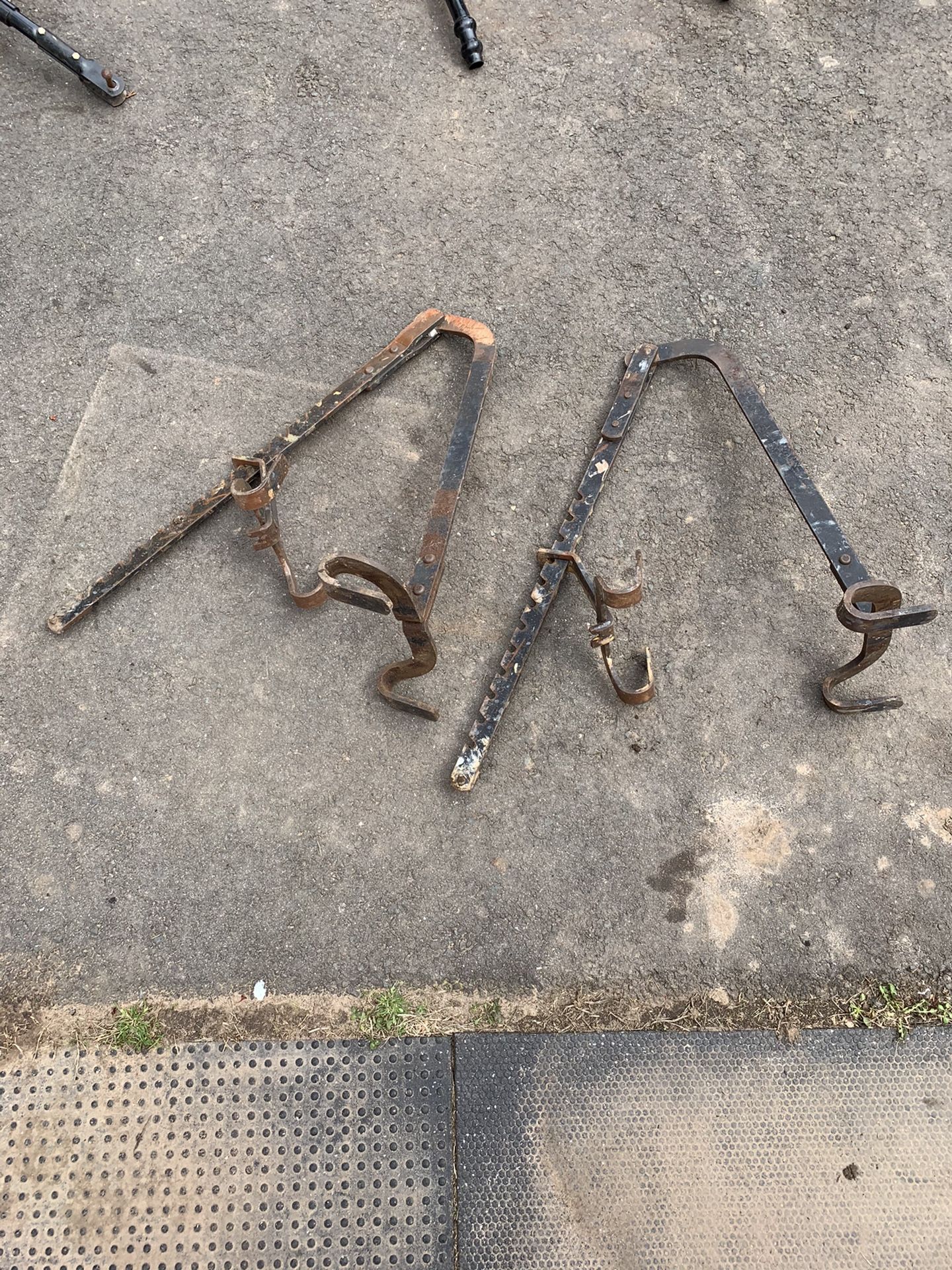 Antique ladder jacks scaffolding brackets for Sale in South Windsor, CT OfferUp