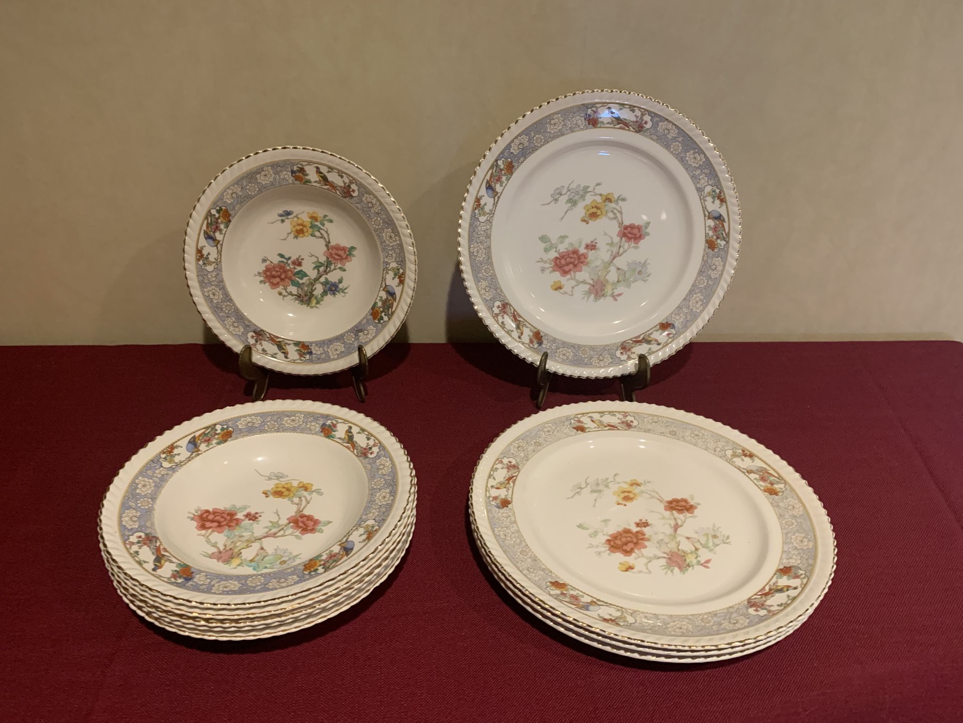 England China Plates