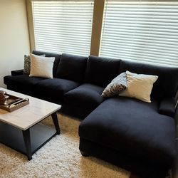 SP Harper Down Sectional Sofa with Chaise