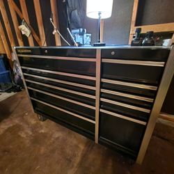 Tool Box W/Tools & Service Cart