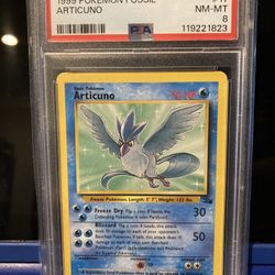 1999 Articuno Pokémon Fossil