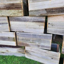 Cedar Weathered 1 X 6 3 Foot Planters $40 Each