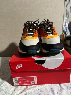 Nike Air Max 1 Phantom Black Green Abyss Size 9