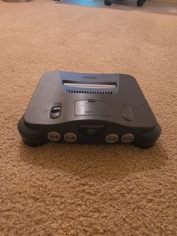 N64 Console Black Color