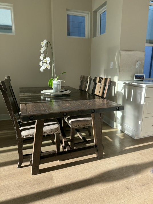 Large Wood Dining Table