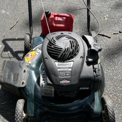 Bolens 20” Push Mower Lawnmower + Gas Can