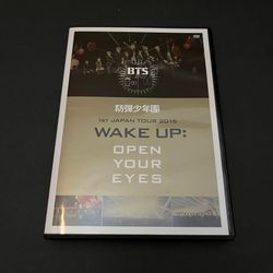 BTS 1st Japan Tour 2015 Wake Up Open Your Eyes Blu-Ray