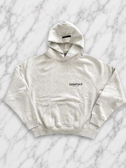 Light Oatmeal Essentials Hoodie