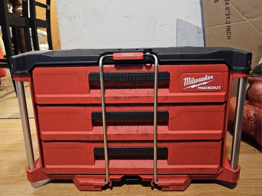 Milwaukee Packout 3 Drawer