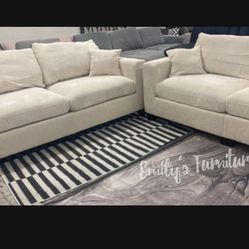 2-pc Sofa Set