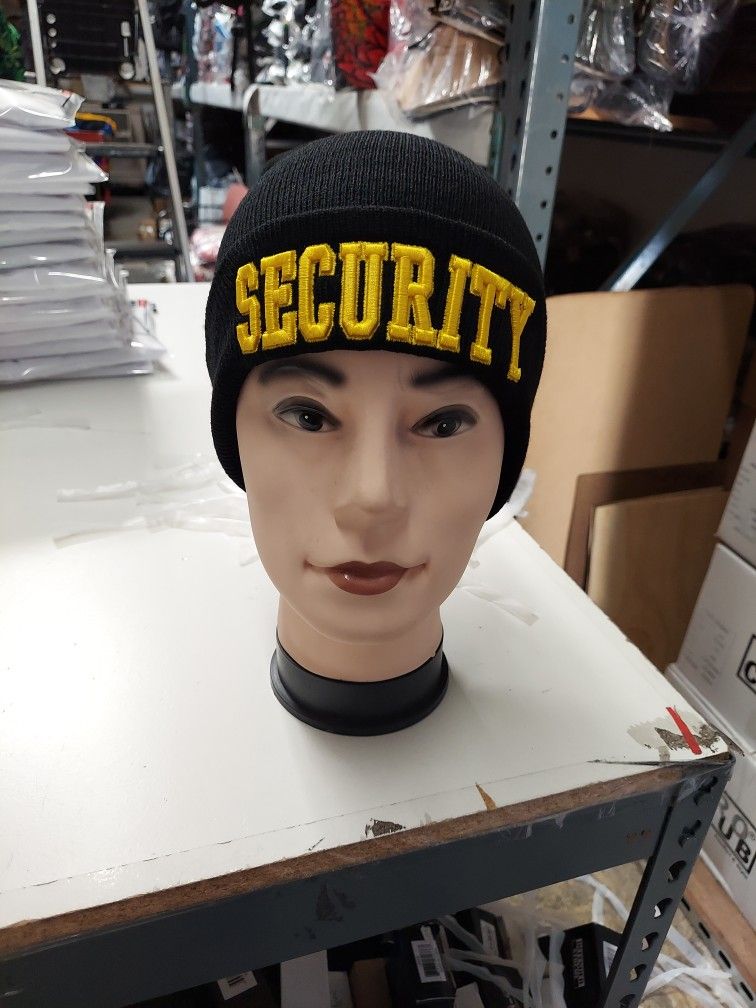 Beanies For Security Personnel