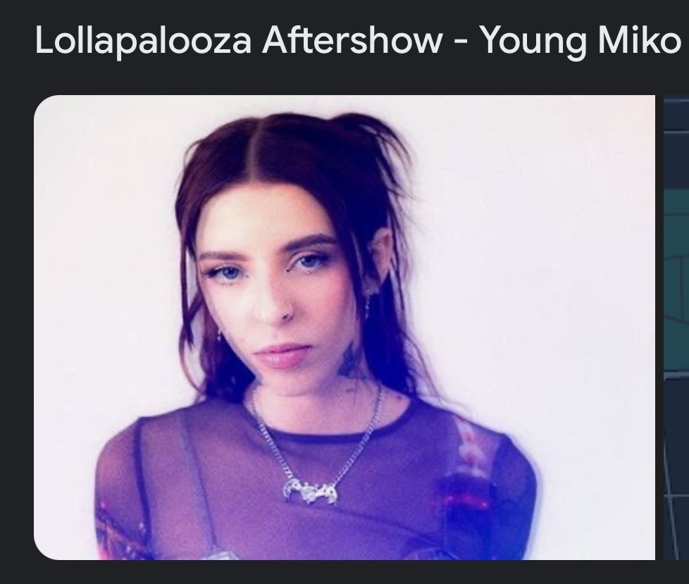 Young Miko - Lollapalooza After show
