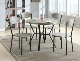 Sized just right New table and 4 chairs!