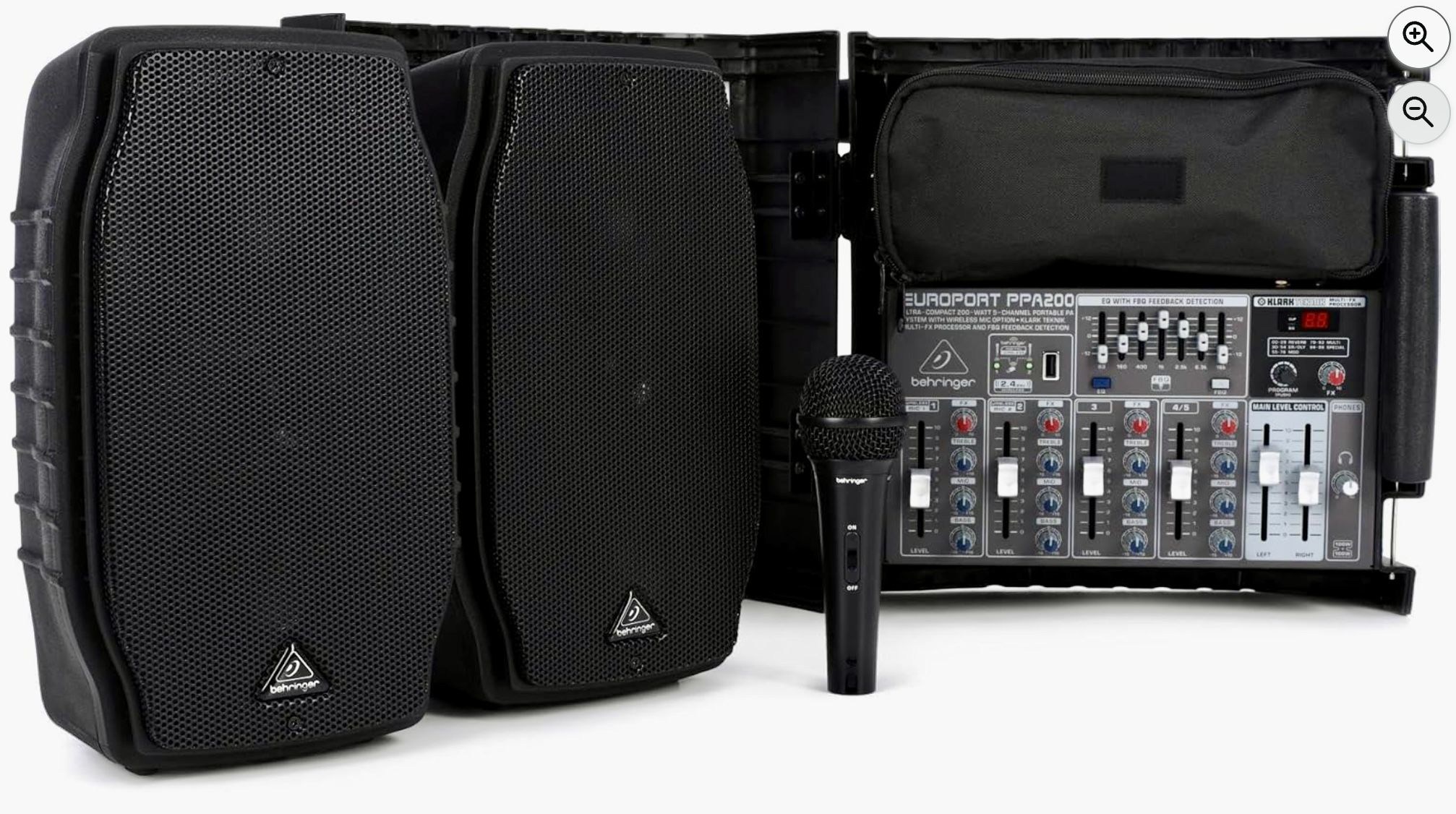 Behringer EUROPORT PPA200 Compact Mix/PA System