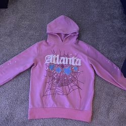 1-1 Pink Atlanta Spider Hoodie