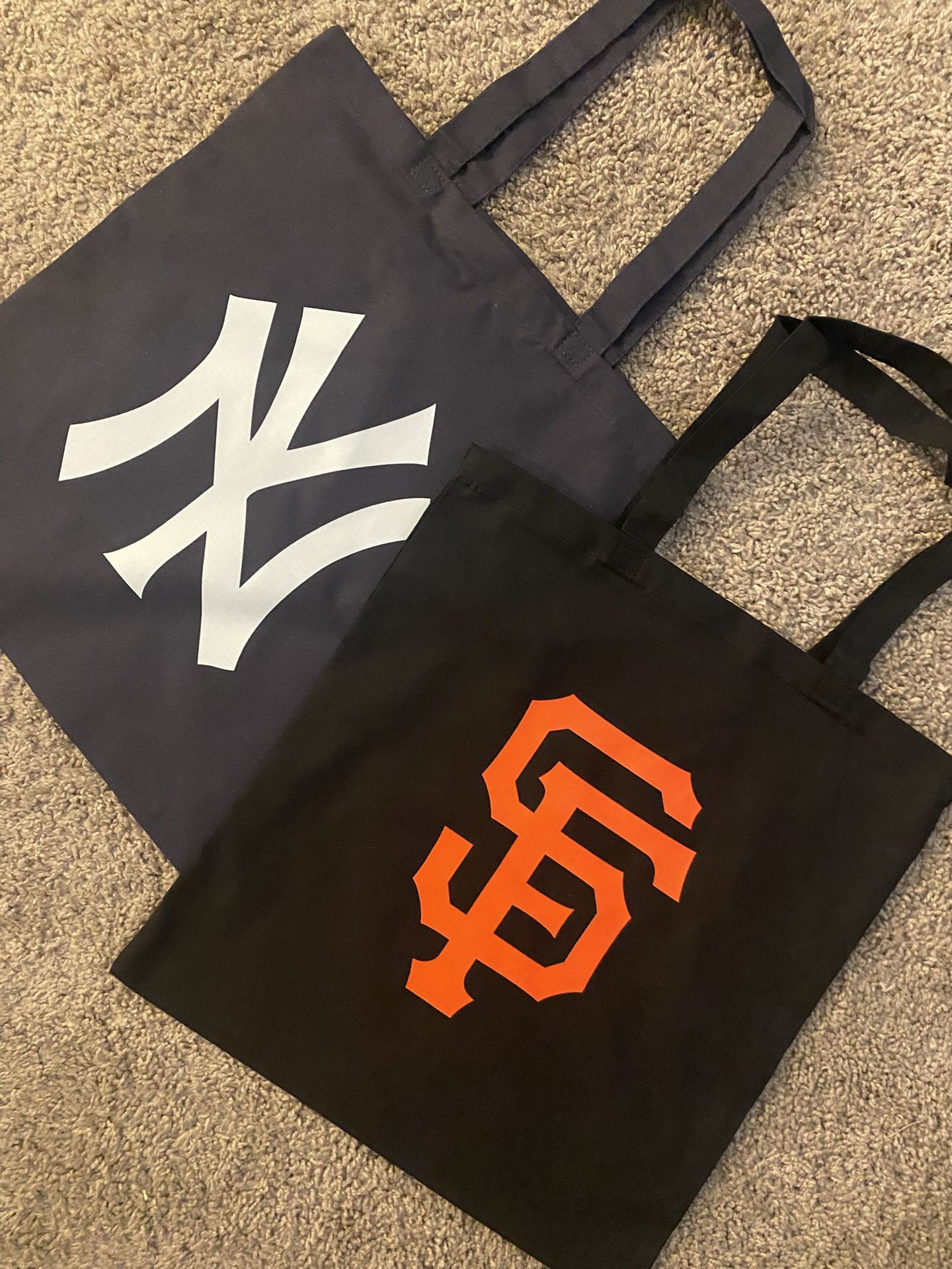 San Francisco Giants Reusable Canvas Tote Bag
