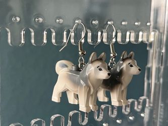 Lego Husky Earrings