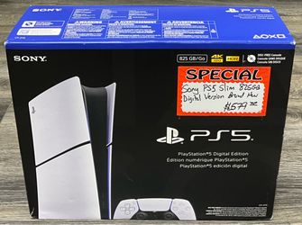 Sony PS5 Slim 825GB Digital Version Brand New