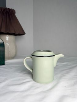 Vintage Nova Studio Neopolitan Jade JJ077 Creamer Pitcher Green Stoneware Japan