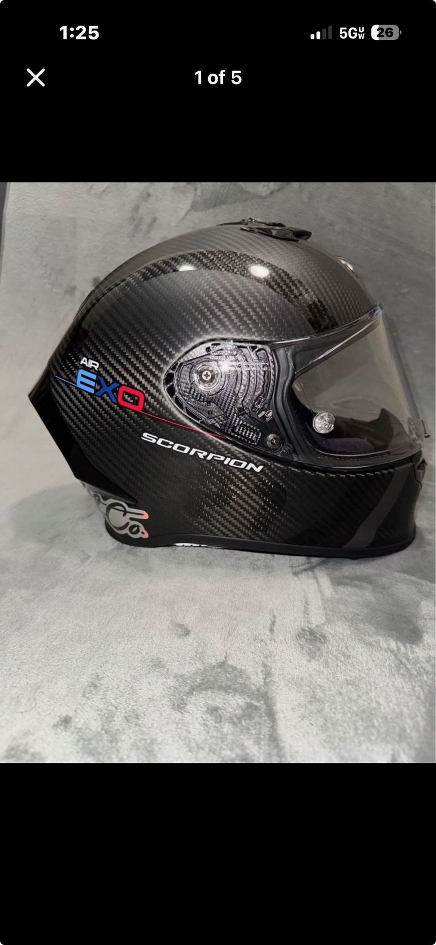 Scorpion Motorcycle Helmet 