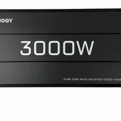 Renogy 3000W Pure Sine Wave Inverter 12V DC to 120V AC Converter