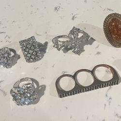 Fashion Rings (All For $20)