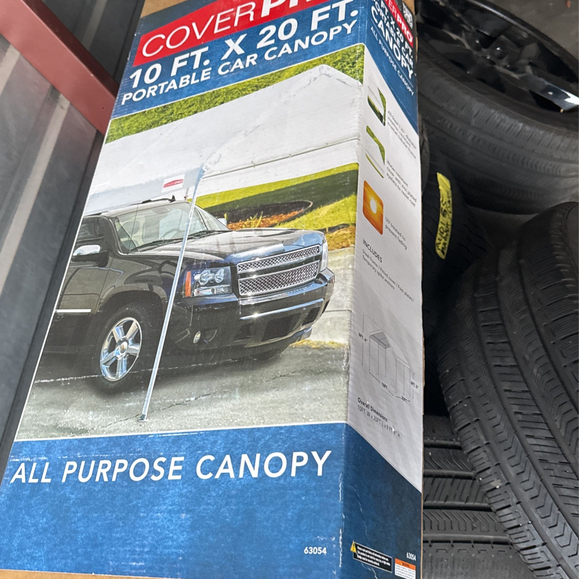 Cover Pro 10’ X 20’ Car Canopy