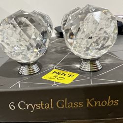 Cristal Drawers Door Knobs 