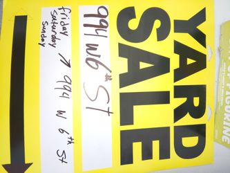 Yard Sale 