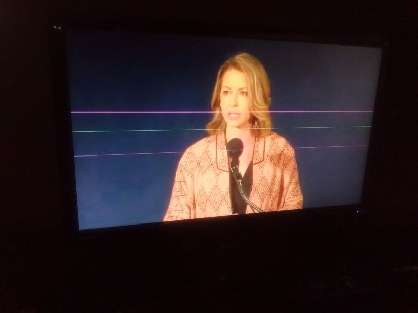 22" ASUS VS228H-P MONITOR HDMI/DVI/RGB PORTS HAS LINES ON SCREEN $40 FINAL PRICE