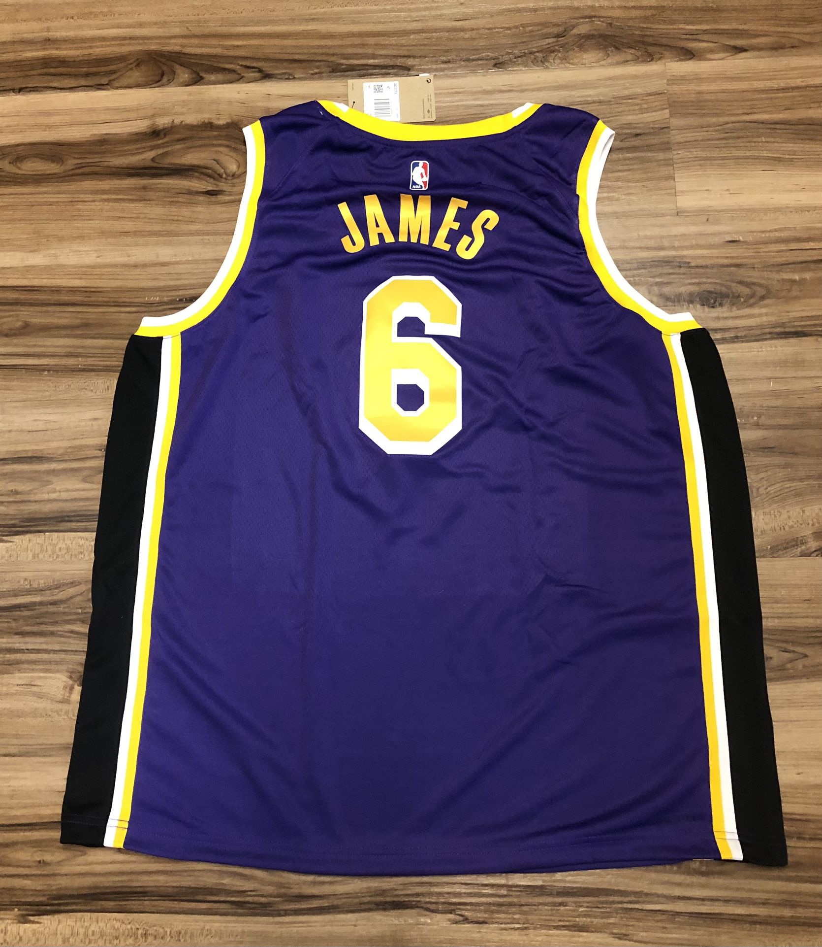 authentic lakers lebron jersey