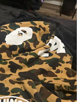 BAPE X 24 KARATS CAMO FULL ZIP UP