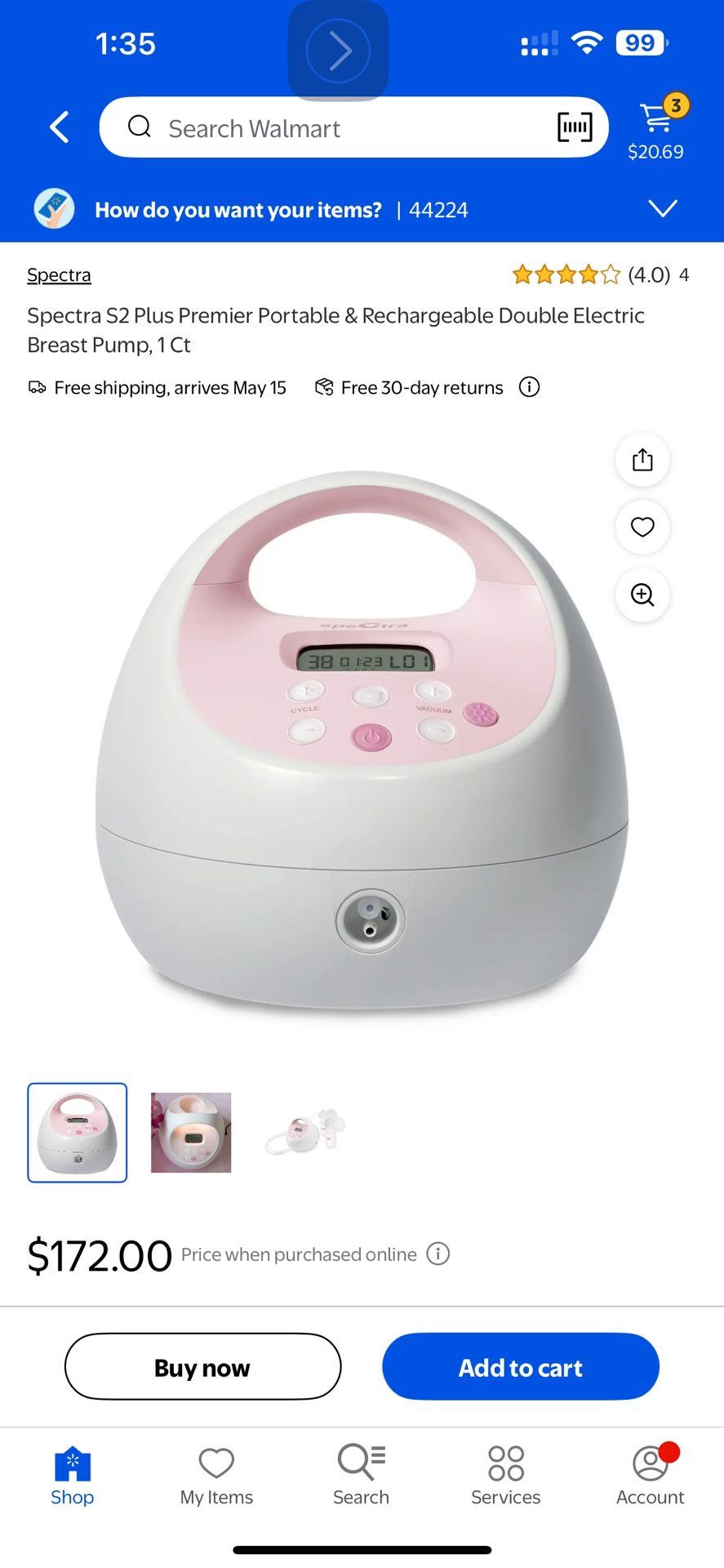Spectra S2 Plus Breast Pump