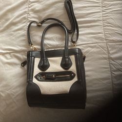 ALDO Black And Pearl Style Purse
