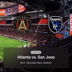 Atlanta United vs San Jose Tickets - Section 122