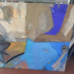 54x48x2.5 Large art By Joan Roberts Garcia